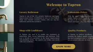 Tapron UK: Elevating British Bathrooms with Affordable Luxury