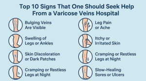 Top 10 Signs That One Should Seek Help From a Varicose Veins Hospital