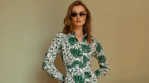 Timeless Elegance with a Long Green Dress from Guadalupe Design