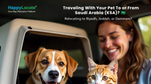 India–KSA & Saudi Arabia Pet Relocation | HappyLocate