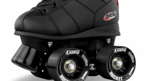  ROCKET JR Black Roller Skates