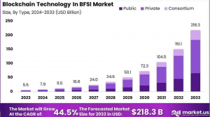 Blockchain BFSI Market Surge: Global Market 2024-2033