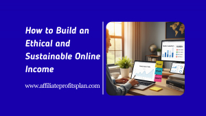 How to Build an Ethical and Sustainable Online Income