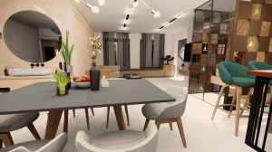 Commercial Office Space and House Interior Design