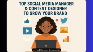 Top Social Media Manager & Content Designer to Grow Your Brand