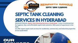 Septic Tank Cleaning Services in Hyderabad 