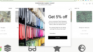 Yellow Colour Cotton Fabric in UK 2025