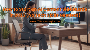 AI Content Side Hustle 2025: Start Earning Without Tech Skills