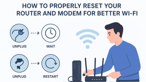 Step-by-Step: How to Reset Your Router & Modem Like a Pro