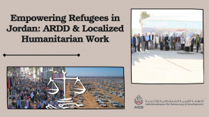 Empowering Refugees in Jordan: ARDD & Localized Humanitarian Work