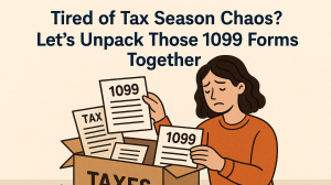 Tired of Tax Season Chaos? Let's Unpack Those 1099 Forms Together.