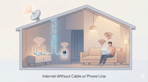 Is It Possible to Get Internet Without a Cable or Phone Line?