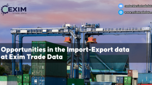 Opportunities in the import-export data at Exim Trade Data       