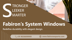System Aluminium Windows in Jaipur by Fabiron Exports | Premium Aluminium & uPVC Solutions
