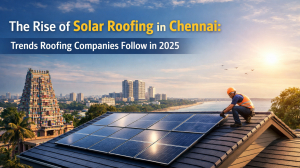 The Rise of Solar Roofing in Chennai: Trends Roofing Companies Follow in 2025