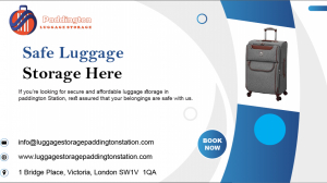 Luggage Storage in Paddington Station London