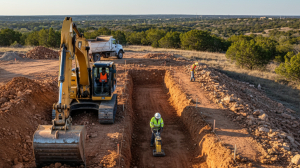 Professional Concrete Sidewalk In Spring Branch Texas