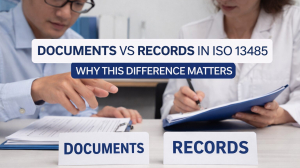 Documents vs Records in ISO 13485: Why This Difference Matters