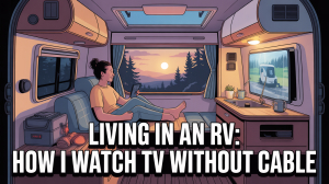 Living in an RV: How I Watch TV Without Cable