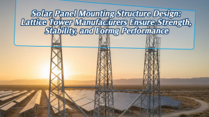 Solar Panel Mounting Structure Design: How Lattice Tower Manufacturers Ensure Strength, Stability, a
