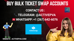 Best Place to Buy TicketSwap Accounts In Bulk - Gmail Seller
