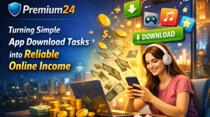 Premium24: Turning Simple App Download Tasks into Reliable Online Income