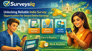 Surveysiq: Unlocking Reliable India Survey Opportunities for Smart Online Earnings