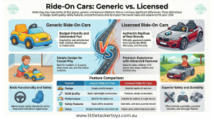 Generic vs Licensed Ride On Cars - Little Tacker Toys