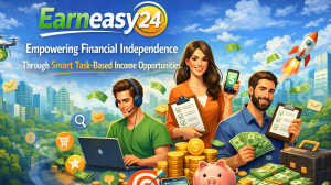 Earneasy24 – Empowering Financial Independence Through Smart Task-Based Income Opportunities