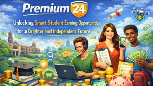 Premium24: Unlocking Smart Student Earning Opportunities for a Brighter and Independent Future