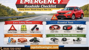 Emergency Roadside Checklist Every Driver Should Keep in Their Car