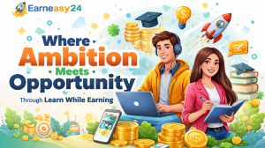 Earneasy24: Where Ambition Meets Opportunity Through Learn While Earning
