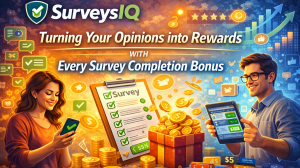 Surveysiq: Turning Your Opinions into Rewards with Every Survey Completion Bonus