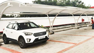 Tensile Car Parking Shade in Delhi