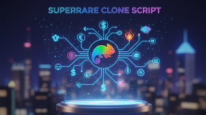 What benefits do entrepreneurs gain from building an NFT marketplace with a SuperRare Clone Script?