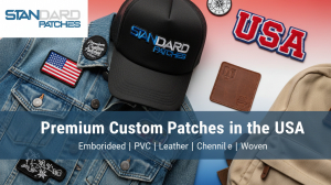 Premium Custom Patches in the USA | Embroidered, PVC, Leather & More
