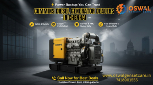 Top Cummins Diesel Generator Dealers in Chennai for Reliable Power Backup
