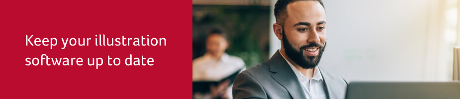 Keep your illustration software up to date