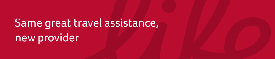 Same great travel assistance, new provider