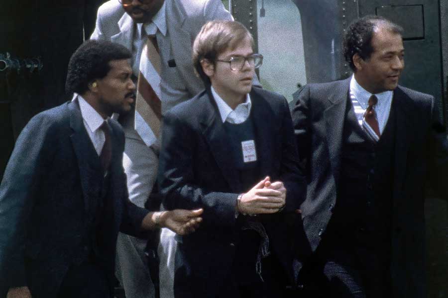 John Hinckley Jr., who shot and wounded President Ronald Reagan in 1981, was found not guilty by reason of insanity at trial.