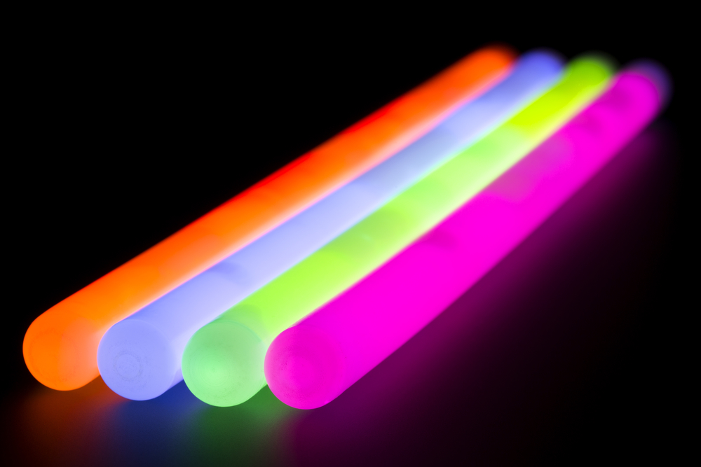 Glow-in-the-dark glow sticks