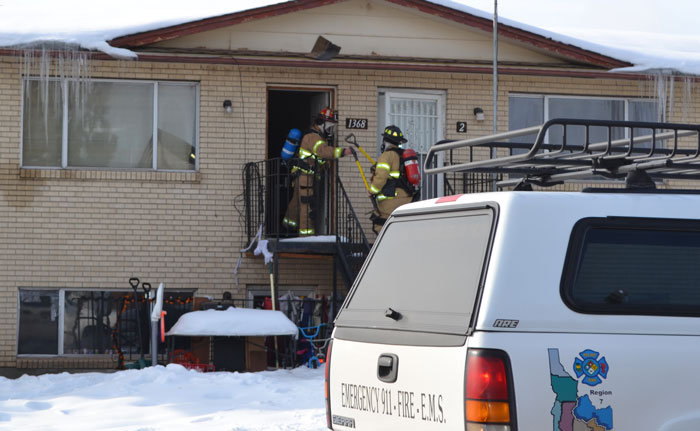 Crews respond to fire at Idaho Falls apartment building - East Idaho News