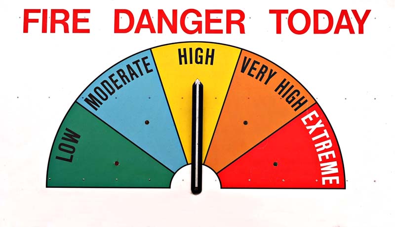 fire danger high
