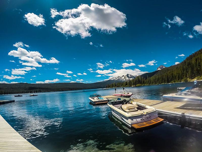 Tabrie Cook. Redfish lake. June 2017