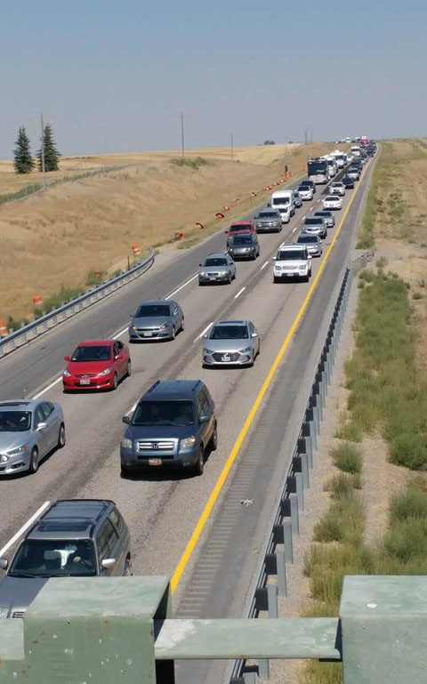 Kylie Danielson Mobley I15 southbound at the Osgood Payne road overpass