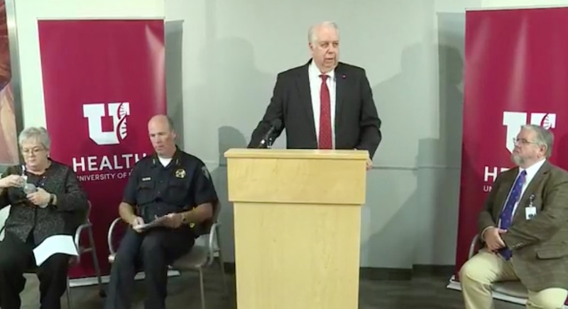 press conference U of U jp