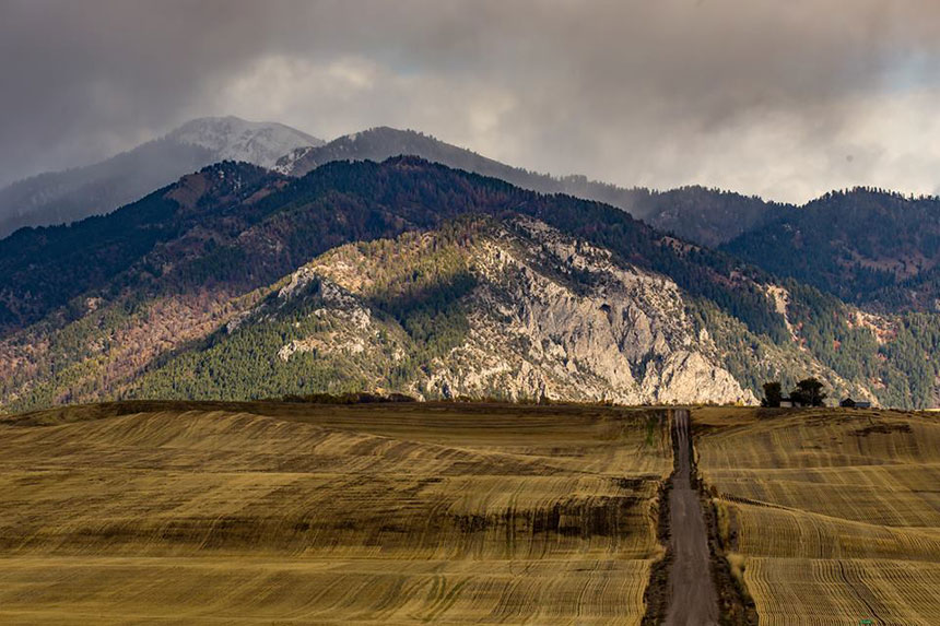 DPScott Tomlinson. October 8 Idaho Falls foothills