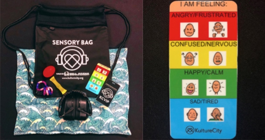 sensory bag