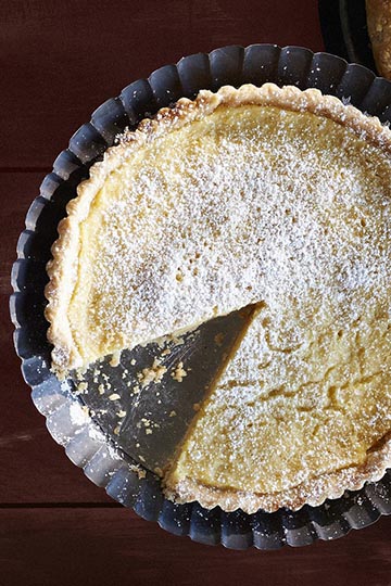 lemon buttermilk tart pie