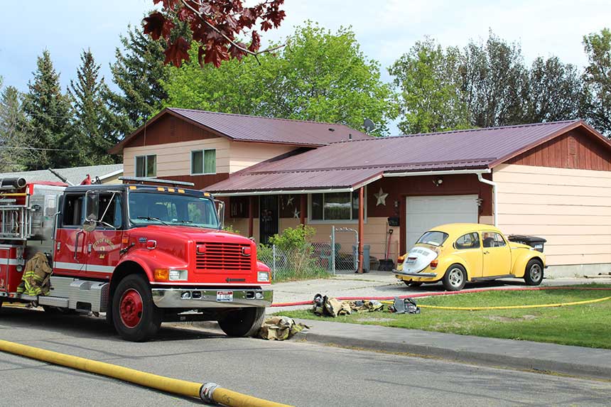 Fire burns shed, fence and tires at Ammon home - East Idaho News